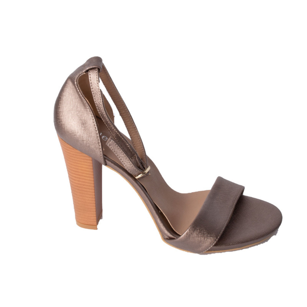 NETWORK BURLY WOOD HEELS SANDALS | WOMENS SIZE 39